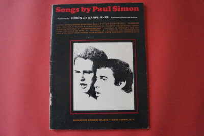 Simon and Garfunkel - Songs by Paul Simon .Songbook Notenbuch .Piano Vocal