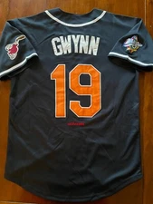 1998 TONY GWYNN SAN DIEGO PADRES RETRO JERSEY NAVY S M L XL XXL world series