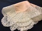 6922🌟Vintage 1970-80s  Creazioni Sandri Italian Bridal Wedding Handkerchief