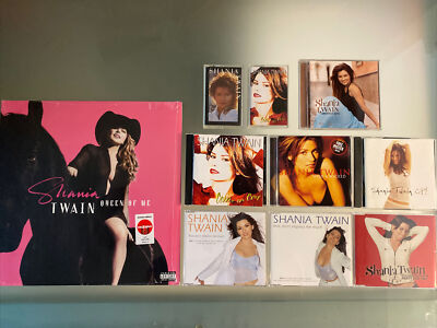 Shania Twain 11 MEGA LOT: NEW Queen of Me, 4 IMPORTS, Cassettes, Greatest Hit