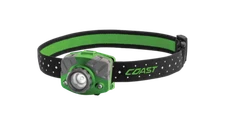Coast Products 20619 FL75R Rechargeable Pure Beam Focusing Headlamp GREEN