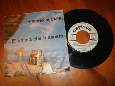 PEPPINO DI CAPRI-E' un'ora che ti aspetto/Ti pentirai-45 g JB-CARISCH-11/5/1964-
