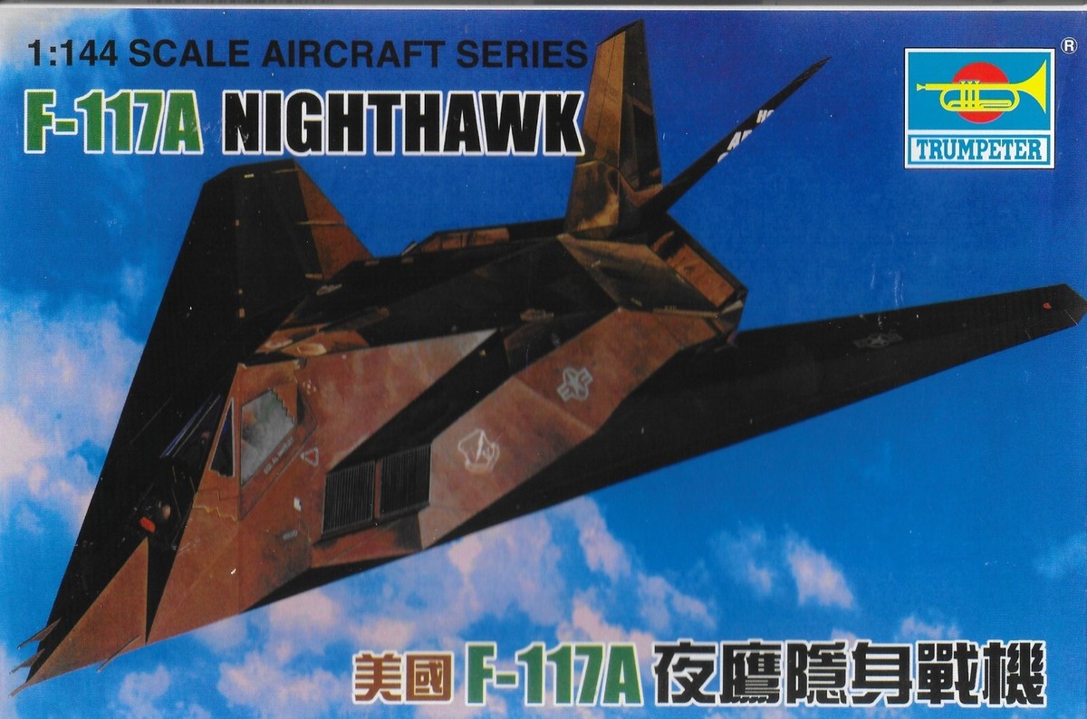 USA AIRCRAFT 1/144 F-117 ステルス F-117A Nighthawk 1:144 Diecast Model - Atlas Editions AE