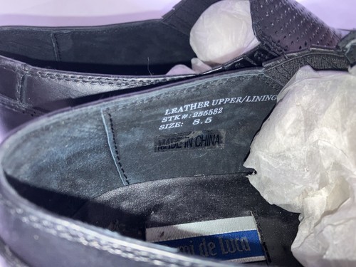 Romi de Luca – Florence Oxford schwarze elegante Schuhe Herren Größe 8,5 ohne Karton - Bild 8 von 9