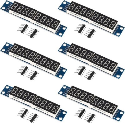 MAX7219 8 Digit 7 Segment LED Display Module Tube MCU AVR STM32 Raspberry Pi