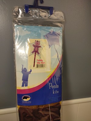 Premier Kites - Tabby The Cat  (Length 38'' Width 62'' With Tail) Brand New