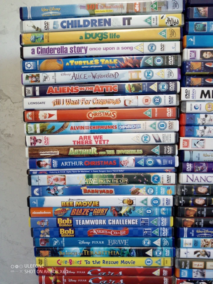Kids DVD Multi Listing Film TV Childrens No Case Bundle Up Disney All £1 Each - Image 2 of 4