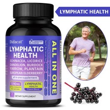 Dietary supplement for lymphatic health for unisex-Support of lymphatic system
