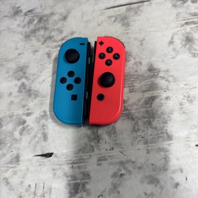 Genuine Authentic LEFT & RIGHT NEON BLUE/NEON RED Wireless Joy-Cons TESTED