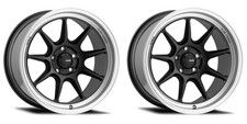 2x Konig Countergram Wheels 15x8 4x100 Et25 Cb73.1 Blackmachd