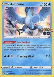 Articuno 024/078 Holo Rare Pokemon GO