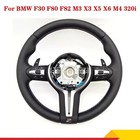 Real Nappa Leather Steering Wheel for BMW F30 F80 F82 M3 X3 X5 X6 M4 320i