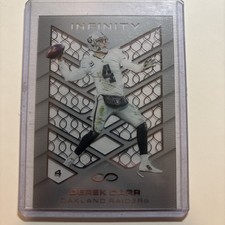 2016 Panini Infinity Derek Carr #41 Oakland Raiders