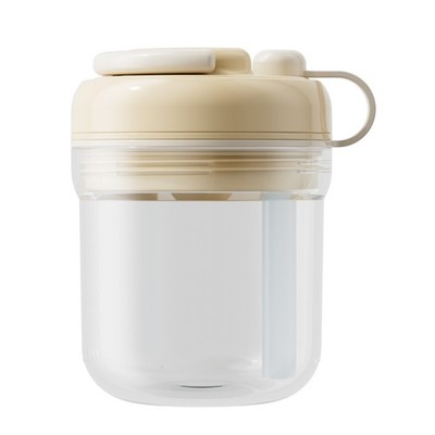 3-in-1 Ice Cube Tray Water Bottle Press Ice Maker BPA Free Travel Cup