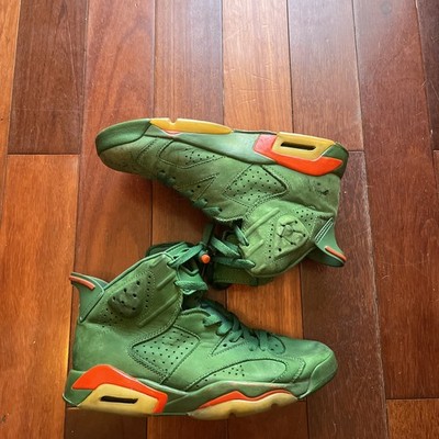 Size Air Jordan Retro Green Suede Gatorade Ships Fast