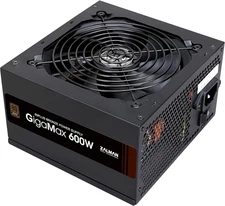 Gigamax 600W 80 plus Bronze Certified Low-Noise ATX Power Supply, 105°C-Rated Ca
