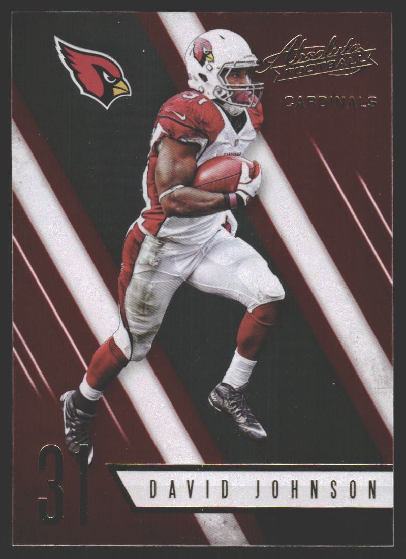 David Johnson #87 2016 Panini Absolute Arizona Cardinals