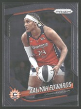 2025 Panini Prizm WNBA #94 Aaliyah Edwards Connecticut Sun
