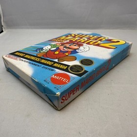 Super Mario Bros. 2 (Nintendo NES) CIB COMPLETE! TESTED!