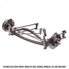1928 - 1931 Ford Model A Deluxe Hair Pin Drilled Solid Axle Kit No Brakes Vpa