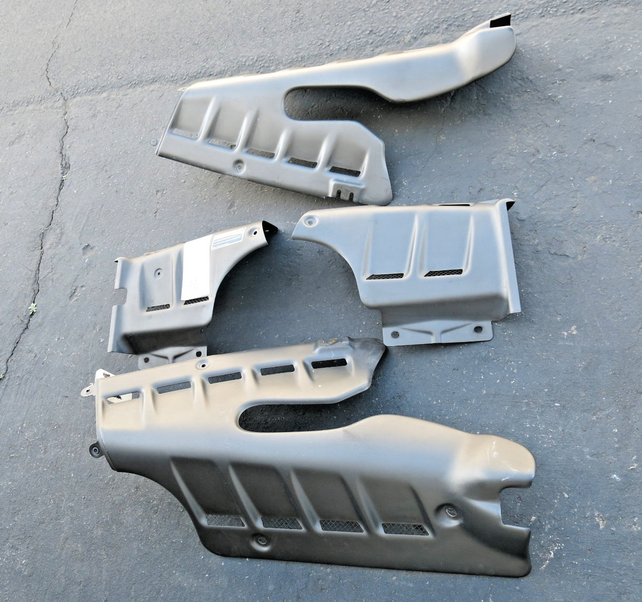 Ferrari F430 Spyder OEM Engine Compartment Trim Left + Right Set