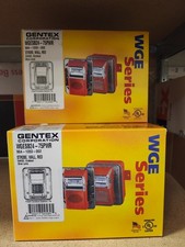 Weatherproof Strobe 24 Vdc Blue Lens Red Housing Gentex Wgesb24-75pwr Weatherproof Strobe 24 Vdc Blue Lens Red Housing Gentex Wgesb24-75pwr