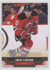 2013-14 Upper Deck UD Exclusives 47/100 Adam Larsson #35 0q0m
