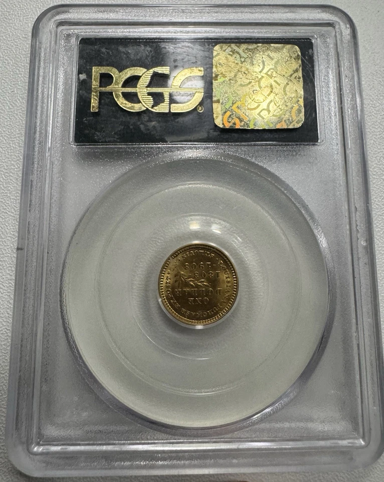 1903 McKinley Gold G$1 PCGS MS65 - Image 3 of 3