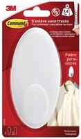 3M Command Kleider-Haken Kunststoff GrößE: Xl Weiß Tragkraft: 3,4 Kg