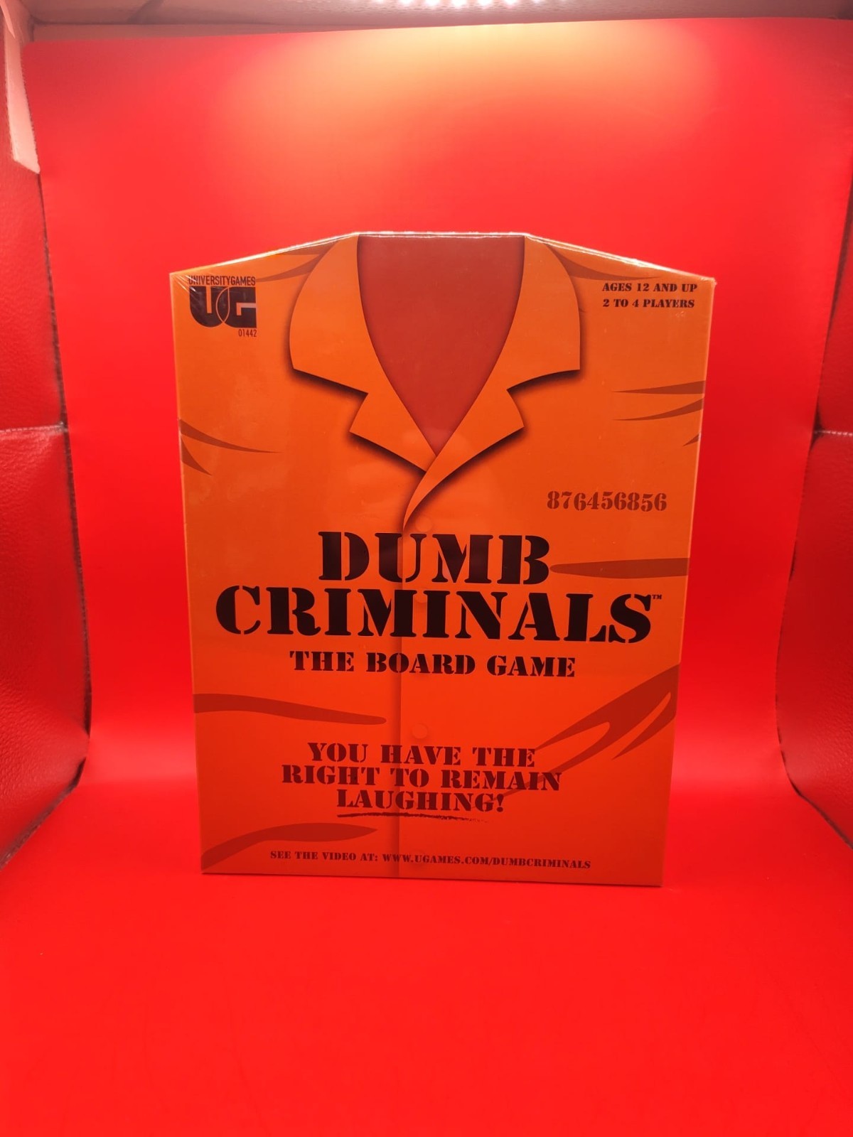 Dumb Criminals The Board Game, Hilarious Party Game Brand New University Games