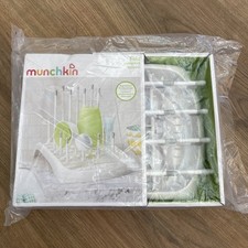 Munchkin Fold Baby Bottle Countertop Drying Rack, White NEW