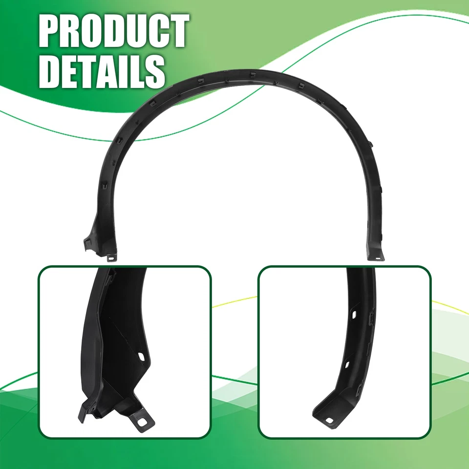 Se adapta a Nissan Murano 2015-2022 guardabarros derecho acampanado moldura lado pasajero trasero Foto 3 de 4