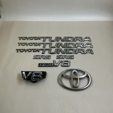 2000-06 Toyota Tundra Sr5 Oem Emblem Set Grille Door Driver Passenger Tailgate 2000-06 Toyota Tundra Sr5 Oem Emblem Set Grille Door Driver Passenger Tailgate