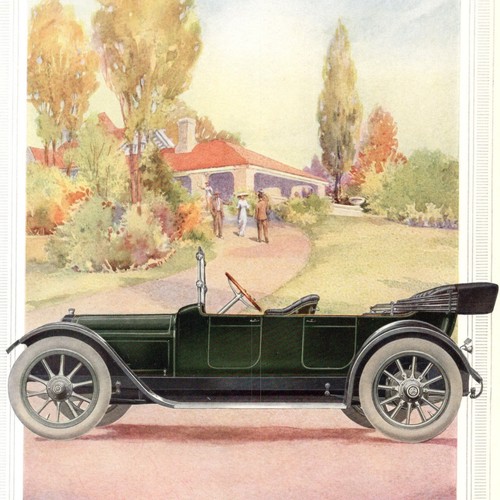 Garford Company Sample Auto Catalog Illustration from The Inland Printer 1913