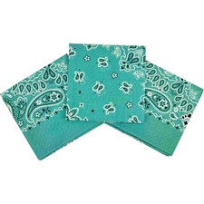 Bandanas for Women and Men 3 Pack Soft Cotton 22 Inch Handkerchiefs Headband