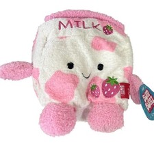 Bum Bumz Sunday the Strawberry Milk 7.5 Inch Plush Toy Breakfast Squad Kellytoy