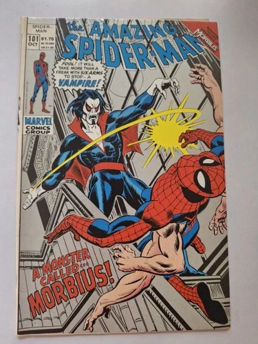 Amazing Spider-Man #101 2nd Print Silver Variant ~ Marvel Comics 1992 FN/VF 7.0