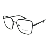 Jimmy Choo Brillenfassung JC2017J 3001 Schwarz Oversize Glitzer 53-16-140