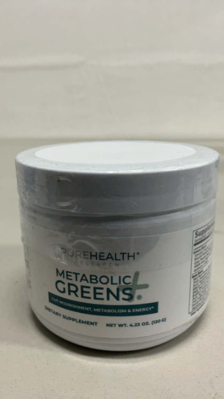 Metabolic Super Greens powder weight control , Pure Health 