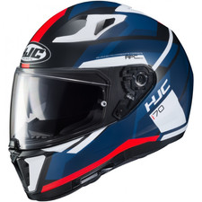 CASCO INTEGRALE HJC I70 Bianco blu Nero rosso ELIM Mc1sf TAGLIA XXL