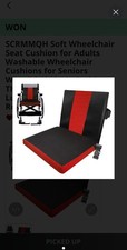 Wheelchair Cushion for Adults Non Slip Lumbar Support Wheelchair Seat Cushion