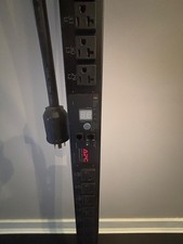 APC AP7862 Metered Rack PDU Zero U 5.7kVA 20A 208V 3PH NEMA L21-20P Power