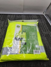 (QTY 2) John Deere LP67388 Hi-Viz ANSI Class 3 Rain Suit 2XL/2TG