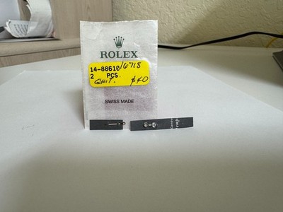NOS Genuine ROLEX  GMT-MASTER II yellow gold hour and minutes hands 16718