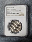 Kennedy Half Dollar 50C Waffle Cancelled Brilliant Uncirculated NGC