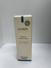 AHAVA Mineral Hand Cream 3.4 fl oz. Dead Sea Minerals Osmoter NEW