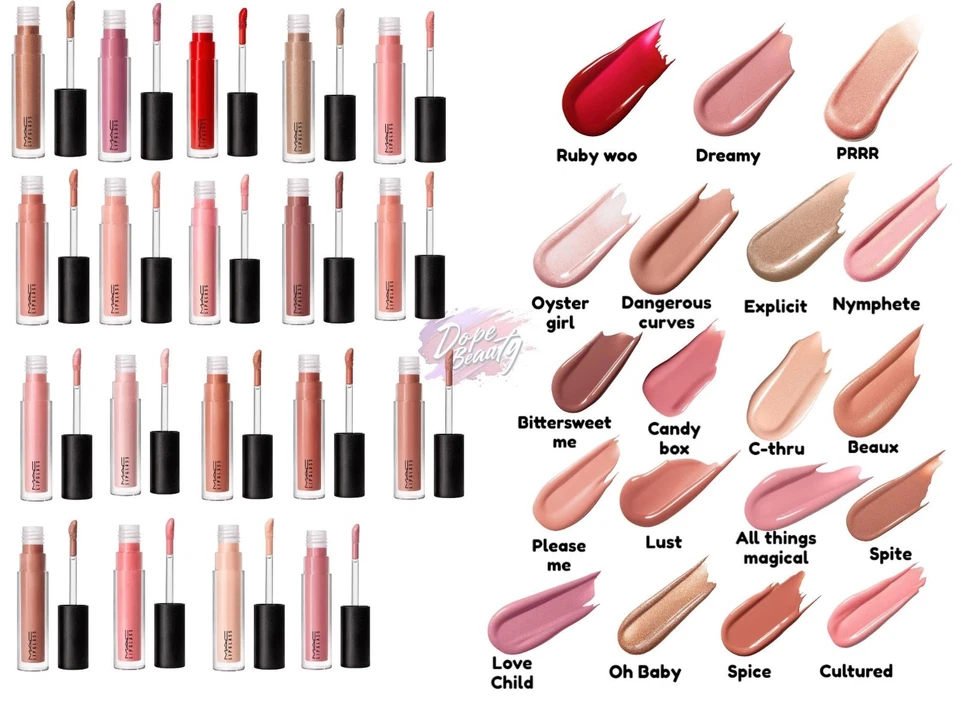 M·A·C MAC Lipgloss - Lipglass Lipgloss mit glasähnlichem Finish *WÄHLEN SIE IHREN FARBTON*