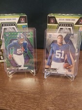 2025 Panini Mosaic - Abdul Carter Mosaic Green Prizm RC #317