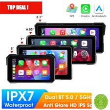 Jansite Motorcycle CarPlay Display Screen 5-8.1 inch Waterproof IPX7 Android