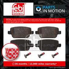 Brake Pads Set Rear 16642 Febi 1439867 1459408 1477803 1503969 1566234 24537 New